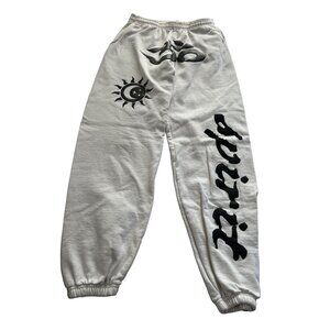 Siberia Hills Spirit Ohm Sweatpants in White
